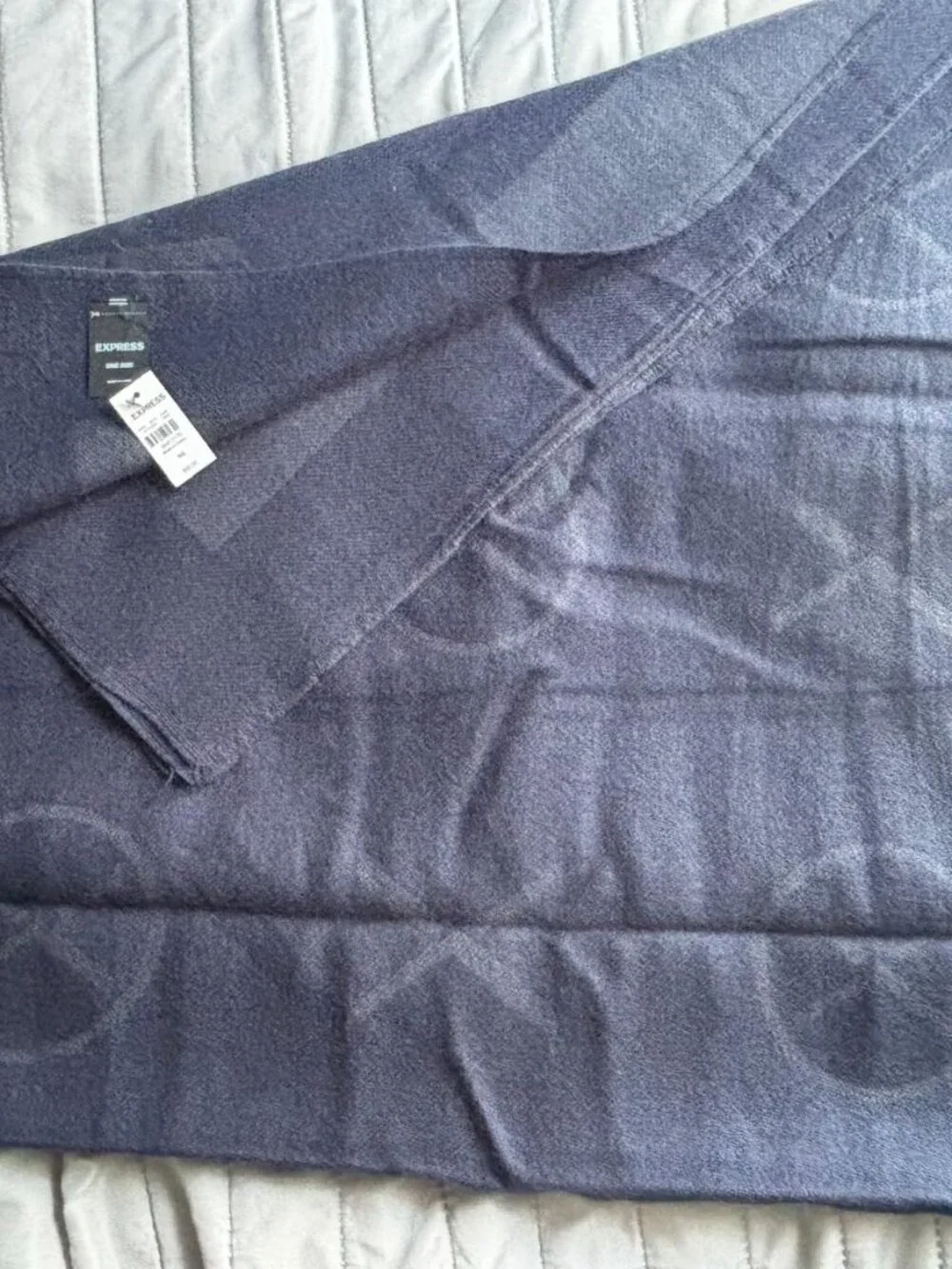 NWT Express Logo Blanket with X and O